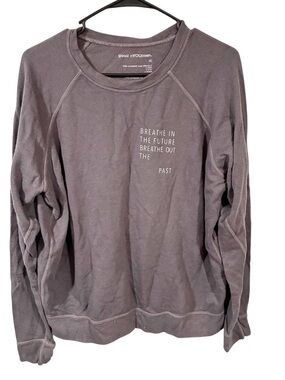 Good hYOUman Grey Pullover Sweatshirt Size Medium NEW